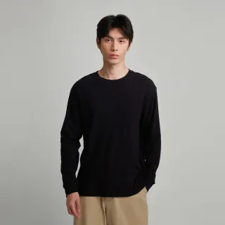 Gap 男裝 Logo圓領長袖上衣 空氣三明治系列-深灰色(841303) 歷史價格詳細信息