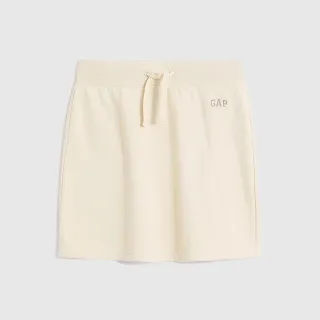 Gap 女裝 Logo高腰抽繩長裙 空氣三明治系列-淺棕灰(798679) 歷史價格詳細信息