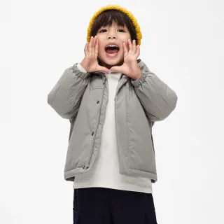 Gap 男幼童裝 Logo防潑水仿羊羔絨雙面穿立領羽絨外套-深藏藍(720737) 歷史價格詳細信息