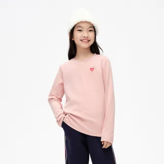 Gap 女幼童 Logo小熊印花圓領長袖T恤 布萊納系列-深紅色(786047) 歷史價格詳細信息