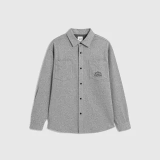 【GAP】男裝 Logo翻領工裝外套-卡其色(769905) 歷史價格詳細信息