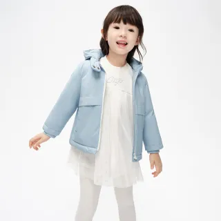 Gap 女裝 防風防雨仿羊羔絨連帽羽絨背心-米色(720917) 歷史價格詳細信息