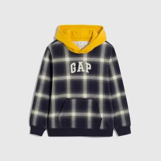 Gap 男幼童裝 Logo刷毛連帽外套 碳素軟磨系列-黃色(836908) 歷史價格詳細信息