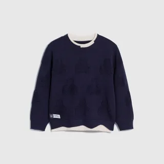 Gap 男幼童 小熊刺繡短袖POLO衫-深藍色(595240) 歷史價格詳細信息