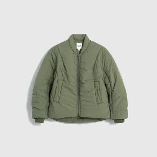 Gap 女裝 Logo立領長袖外套-白色(795237) 歷史價格詳細信息