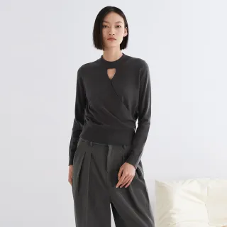 Gap 女裝 Logo立領針織毛衣-白色(857714) 歷史價格詳細信息