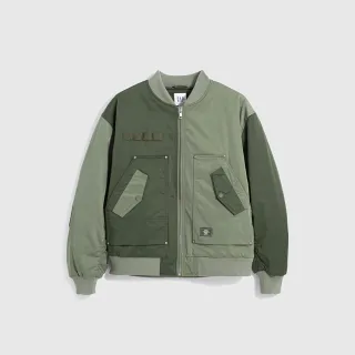 Gap 男裝 Logo立領長袖外套-酒紅色(762523) 歷史價格詳細信息