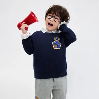 Gap 男幼童裝 Logo印花圓領大學T 碳素軟磨系列-暗紫色(785427) 歷史價格詳細信息