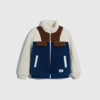 Gap 男童裝 Logo仿羊羔絨刷毛連帽外套-深藍色(836797) 歷史價格詳細信息