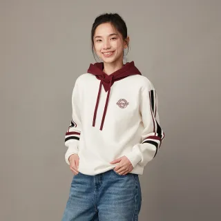 Gap 女裝 Logo帽T 空氣三明治系列-白色(810618) 歷史價格詳細信息