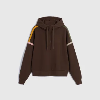 Gap 女裝 Logo印花帽T 碳素軟磨法式圈織系列-藏藍色(762597) 歷史價格詳細信息