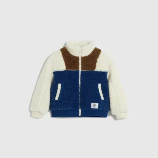 Gap 幼童裝 Logo仿羊羔絨連帽外套-灰色(785571) 歷史價格詳細信息