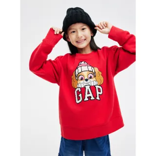 Gap 女幼童裝 Logo圓領大學T 碳素軟磨系列-淺灰色(799245) 歷史價格詳細信息