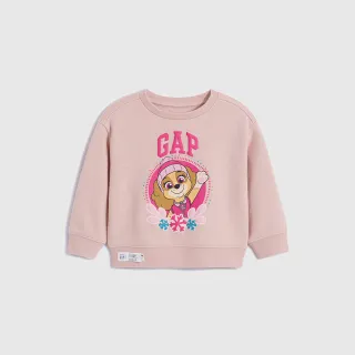 Gap 女幼童裝 Logo圓領大學T 碳素軟磨系列-淺灰色(799245) 歷史價格詳細信息