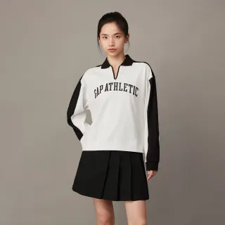 Gap 女裝 純棉翻領長袖洋裝-黑色(734152) 歷史價格詳細信息