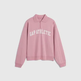 Gap 女童 Logo純棉翻領短袖短褲家居套裝-紫色(670333) 歷史價格詳細信息