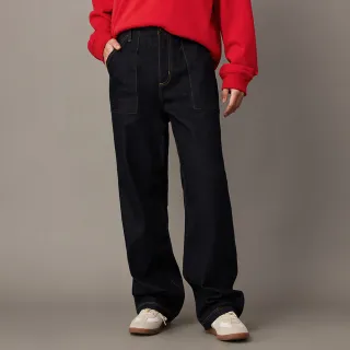 【GAP】男裝 寬鬆牛仔褲-深藍色(836411) 歷史價格詳細信息