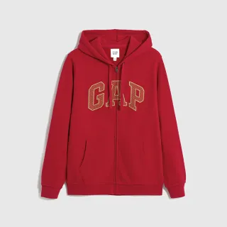 Gap 男童裝 Logo連帽外套 碳素軟磨系列-基岩色(819723) 歷史價格詳細信息