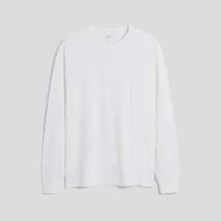 Gap 男裝 Logo純棉圓領長袖T恤-黑色(810626) 歷史價格詳細信息