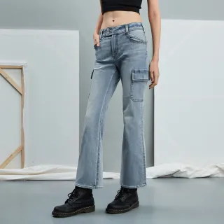 Gap 女裝 淺色復古錐形超高腰牛仔褲 660447-淺靛藍 歷史價格詳細信息