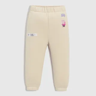 Gap 女幼童 Gap x 佩佩豬聯名 Logo純棉印花翻領短袖洋裝-佩佩豬印花(714123) 歷史價格詳細信息