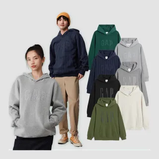 Gap 男女同款 碳素軟磨系列 Logo刷毛束口運動休閒褲 476667-乾燥玫瑰色 歷史價格詳細信息