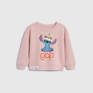 Gap 女幼童裝 Logo圓領大學T 碳素軟磨系列-淺灰色(799245) 歷史價格詳細信息