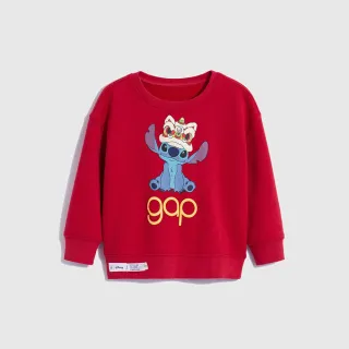 Gap 男幼童裝 Logo印花圓領大學T 碳素軟磨系列-暗紫色(785427) 歷史價格詳細信息