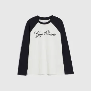 Gap 女童 純棉印花長袖T恤 714193-淡紫色 歷史價格詳細信息