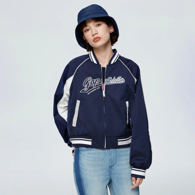 Gap 女裝 Logo短版寬鬆落肩袖休閒上衣 602747-紫藤色 歷史價格詳細信息