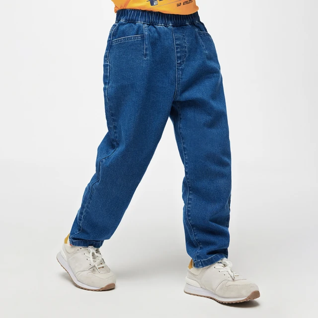 Gap 男童裝 鬆緊寬鬆牛仔褲-淺藍色(784955) 歷史價格詳細信息