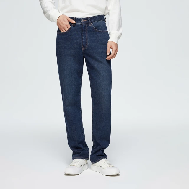 Gap 男裝 直筒牛仔褲-深藍色(728688) 歷史價格詳細信息