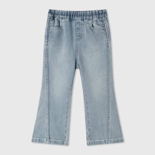 Gap 女童 鬆緊錐形牛仔褲-深藍色(789272) 歷史價格詳細信息