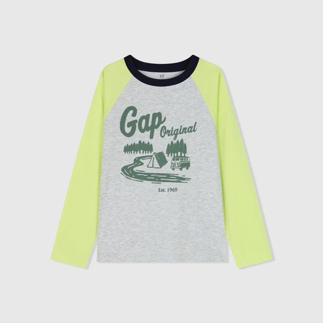 Gap 男童 Logo撞色拼接短袖POLO衫 607217-白色拼接 歷史價格詳細信息