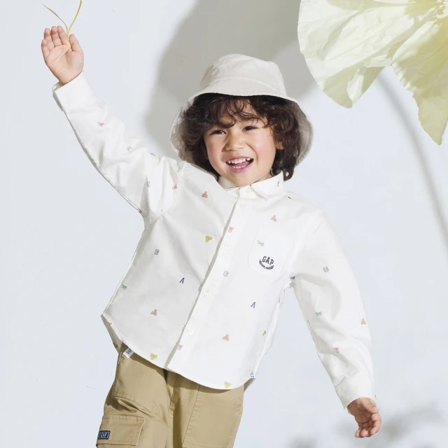 Gap 男幼童 Logo純棉小熊印花休閒短褲 厚磅密織水洗棉系列-藍色(663667) 歷史價格詳細信息