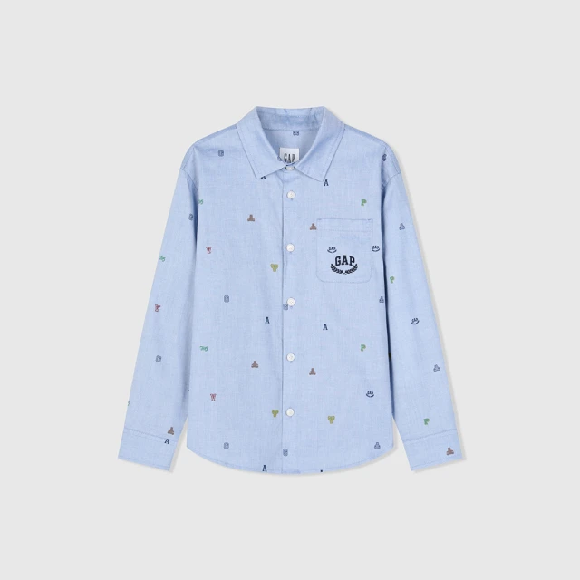 Gap 男幼童 Logo純棉小熊印花休閒短褲 厚磅密織水洗棉系列-藍色(663667) 歷史價格詳細信息