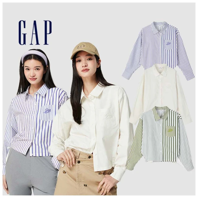 Gap 女裝 純棉翻領長袖洋裝-黑色(734152) 歷史價格詳細信息