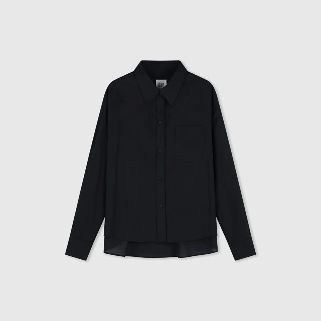 Gap 女童 純棉翻領牛仔長袖洋裝-深藍色(810801) 歷史價格詳細信息