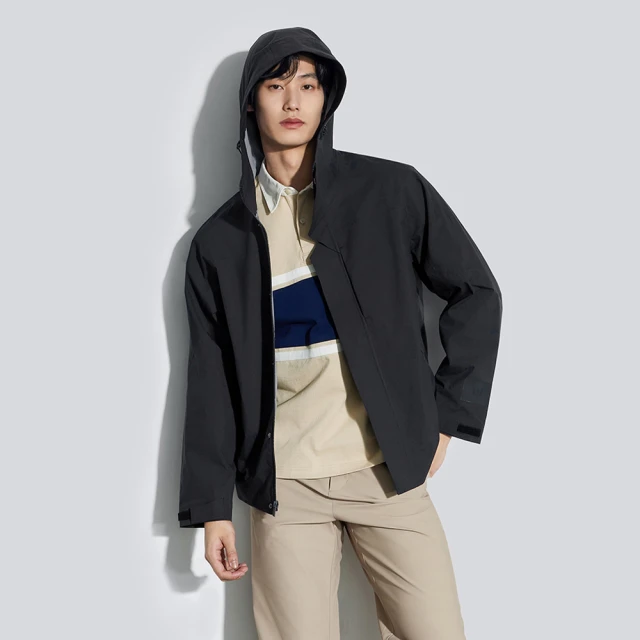 【GAP】男裝 防潑水抽繩鬆緊工裝褲-黑色(636289) 歷史價格詳細信息