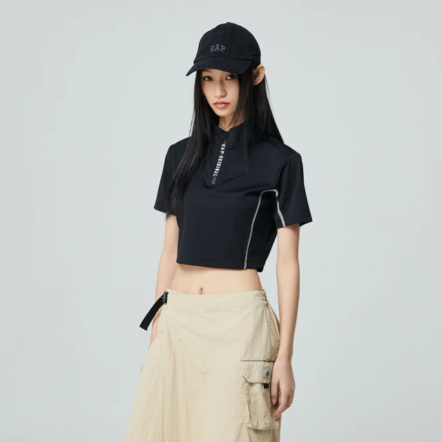 【GAP】女裝 Logo印花圓領短袖T恤-粉色(466824) 歷史價格詳細信息