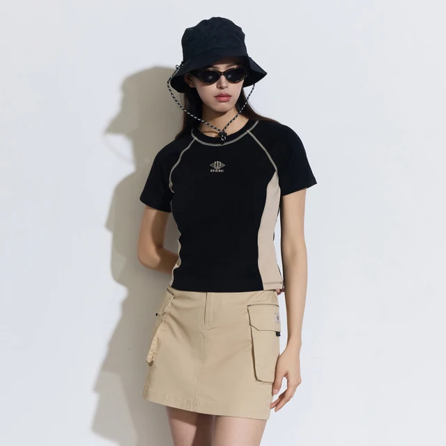 Gap 女裝 Logo圓領短袖T恤 空氣三明治系列-灰白色(712710) 歷史價格詳細信息