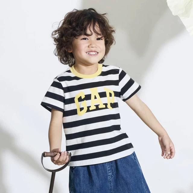 Gap 男幼童 Logo短袖T恤短褲套裝-紅色套裝(663624) 歷史價格詳細信息