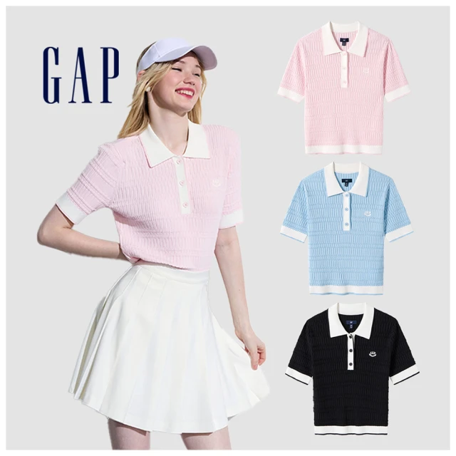 Gap 女裝 翻領針織長袖洋裝-黑灰色(841579) 歷史價格詳細信息