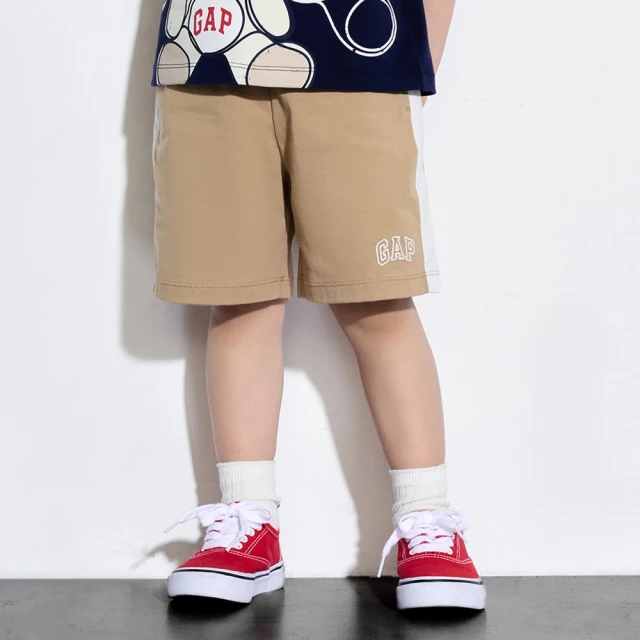 【GAP】兒童裝 Logo短袖T恤 厚磅密織親膚系列-多色可選(850572) 歷史價格詳細信息