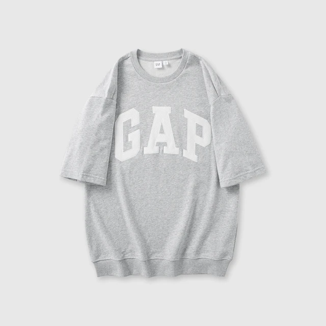【GAP】男女裝 Logo圓領短袖T恤 -多款任選(476750&548050&543986&463163) 歷史價格詳細信息