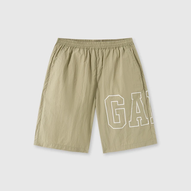 【GAP】男裝 鬆緊腰帶運動褲-棕色(636367) 歷史價格詳細信息