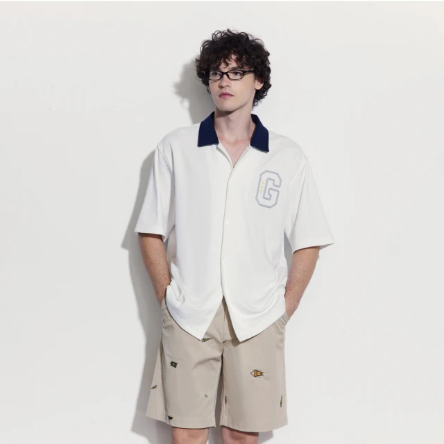 【GAP】男裝 Logo翻領工裝外套-卡其色(769905) 歷史價格詳細信息