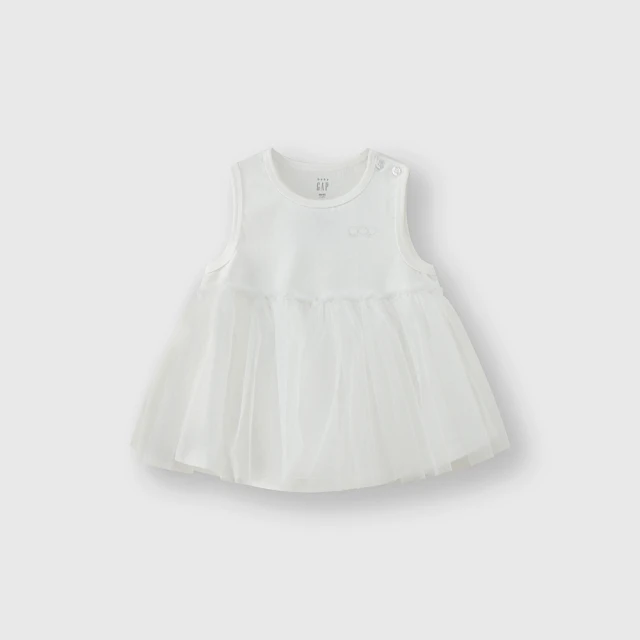 Gap 女裝 Logo純棉圓領短版短袖T恤 厚磅密織親膚系列-灰白色(659468) 歷史價格詳細信息