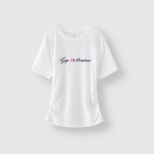 Gap 女童裝 Logo印花圓領針織毛衣-紫色(719266) 歷史價格詳細信息