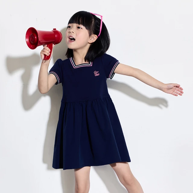 【GAP】女幼童裝 Logo短裙 碳素軟磨法式圈織系列-淺灰色(601771) 歷史價格詳細信息